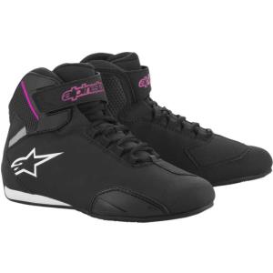 Zapatillas Mujer Alpinestars STELLA SEKTOR RIDING Negro-Rosa